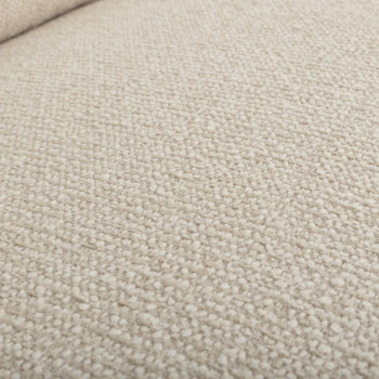 Katrina 3 Seater + Ottoman, Cream