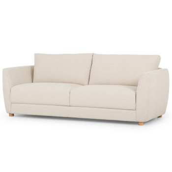 Katrina 3 Seater + Ottoman, Cream