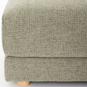Katrina 3 Seater + Ottoman, Green