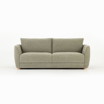 Katrina 3 Seater + Ottoman, Green