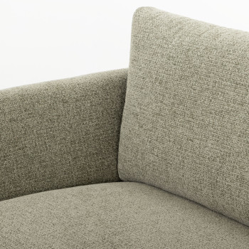 Katrina 3 Seater + Ottoman, Green