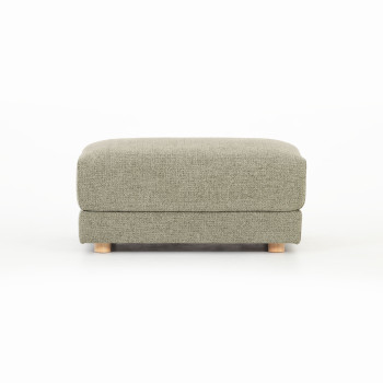 Katrina 3 Seater + Ottoman, Green