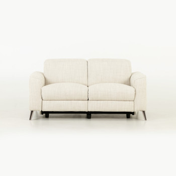 Kayla 3 Seater Electric Recliner + 2 Seater Electric Recliner, Cream