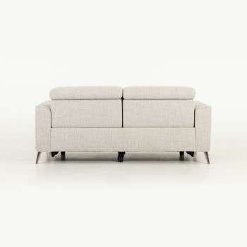 Kayla 3 Seater Electric Recliner + 2 Seater Electric Recliner, Light Grey