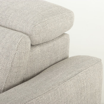 Kayla 3 Seater Electric Recliner + 2 Seater Electric Recliner, Light Grey