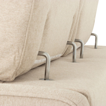 Kiera Chaise + 2 Seater, Oatmeal