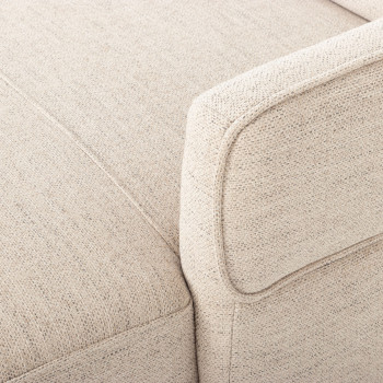 Kiera Chaise + 2 Seater, Taupe