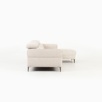 Kiera Chaise + 2 Seater, Taupe