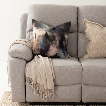 Kyle 3 Seater Electric Recliner + 2 Seater Electric Recliner, Light Grey