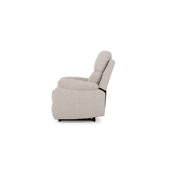 Kyle 3 Seater Electric Recliner + 2 Electric Recliner Chairs, Light Grey