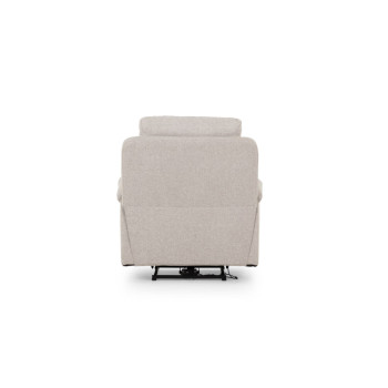 Kyle 3 Seater Electric Recliner + 2 Electric Recliner Chairs, Light Grey