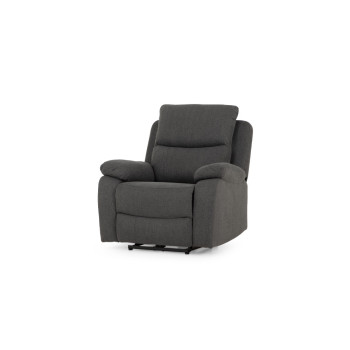 Kyle 2 Seater Electric Recliner + 2 Electric Recliner Chairs, Charcoal