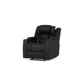 Leon 3 Seater Electric Recliner + 2 Electric Recliner Chairs, Charcoal