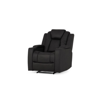 Leon 2 Seater Electric Recliner + 2 Electric Recliner Chairs, Charcoal