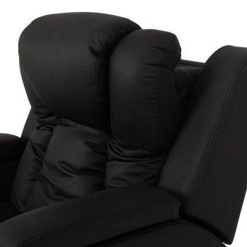 Leon 2 Seater Electric Recliner + 2 Electric Recliner Chairs, Charcoal