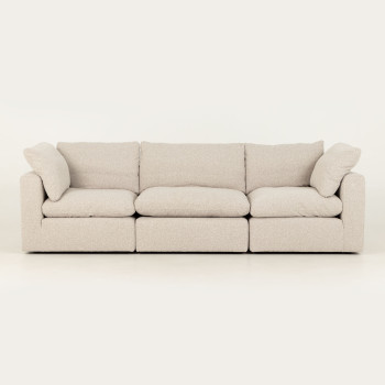 Mallory 3 Seater Modular Sofa, Grey