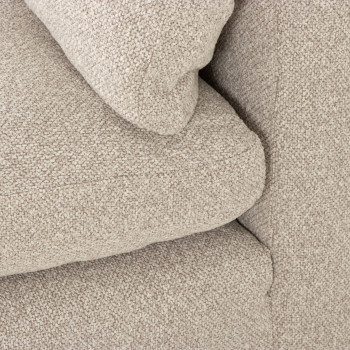 Mallory 4 Seater Corner Modular Chaise Sofa, Grey