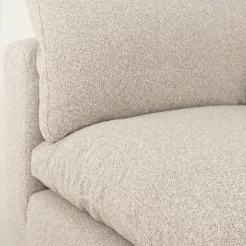 Mallory 5 Seater Corner Modular Sofa, Grey