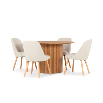 Malmo 5 Piece Dining Set - W120