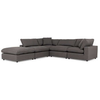 Marlo Modular Corner Suite, Dark Grey