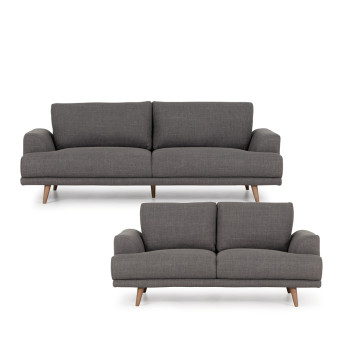 Mason 3 Seater + 2 Seater, Charcoal