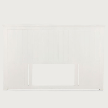 Melve 4 Piece Bedroom Set with King/Super King Headboard, White