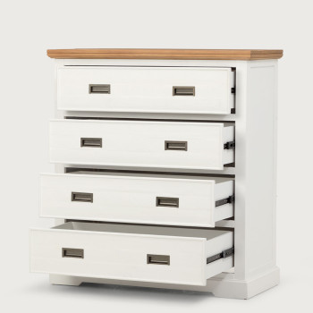 Melve 4 Piece Bedroom Set with Queen Bed Frame