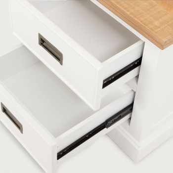 Melve 4 Piece Bedroom Set with Double/Queen Headboard