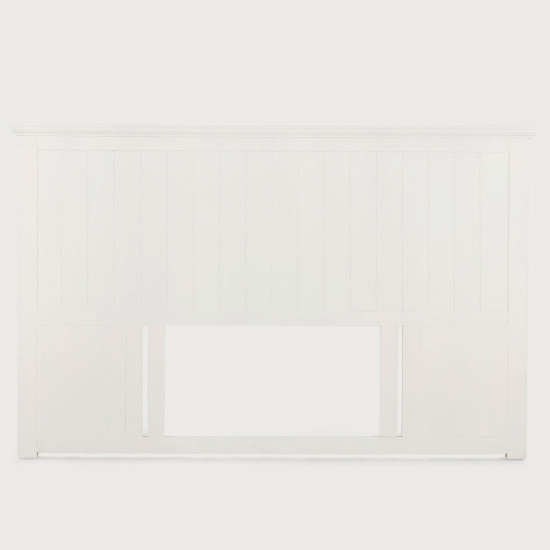Melve 6 Piece Bedroom Set with King/Super King Headboard, White