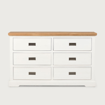 Melve 6 Piece Bedroom Set with Double/Queen Headboard