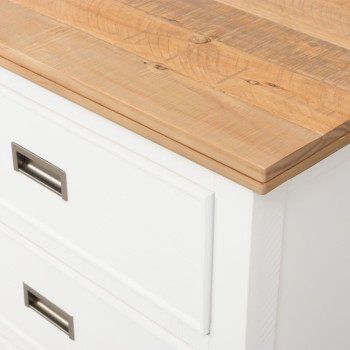 Melve 6 Piece Bedroom Set with Double/Queen Headboard