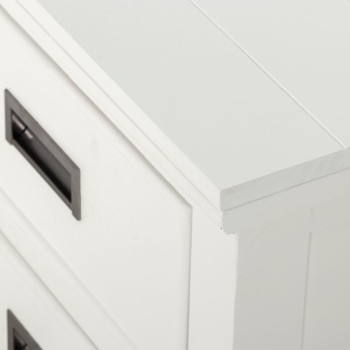 Melve 2 Piece Bedroom Set, White