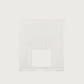 Melve 2 Piece Bedroom Set with Single / King Single Headboard, White