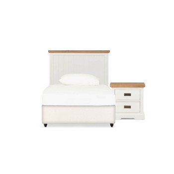 Melve 2 Piece Bedroom Set with Single / King Single Headboard
