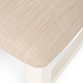 Melve 7 Piece Dining Set - W140/180, White