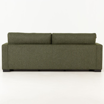 Milana 3 Seater + Ottoman, Green