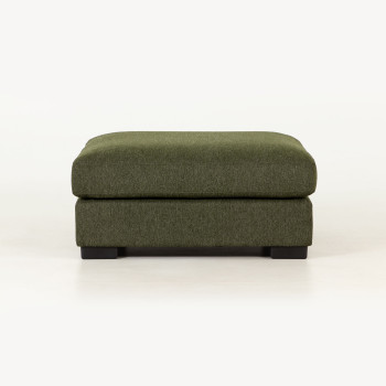 Milana 3 Seater + Ottoman, Green