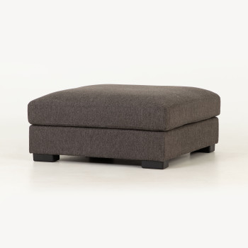 Milana 3 Seater + Ottoman, Charcoal
