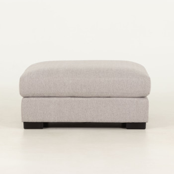 Milana 3 Seater + Ottoman, Light Grey