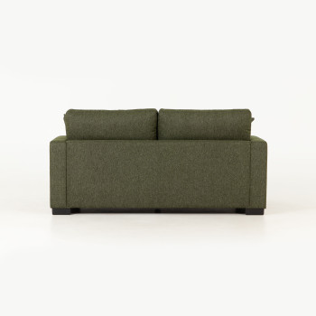 Milana 2 Seater + Ottoman, Green