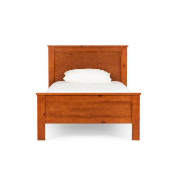 Miller 3 Piece Bedroom Set with King Single Bed Frame, Light