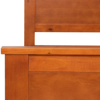 Miller 3 Piece Bedroom Set with King Single Bed Frame, Light
