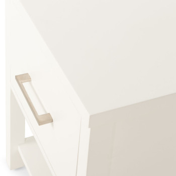 Miller 3 Piece Bedroom Set with King Single Bed Frame, White