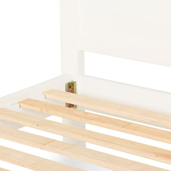 Miller 3 Piece Bedroom Set with King Single Bed Frame, White