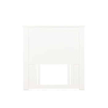 Miller 3 Piece Bedroom Set with Single / King Single Headboard, White