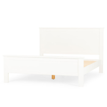 Miller 3 Piece Bedroom Set with 2 Drawers Queen Bed Frame, White