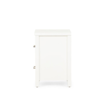 Miller 6 Piece Bedroom Set with 2 Drawers Queen Bed Frame and 7 Drawer Tallboy, White