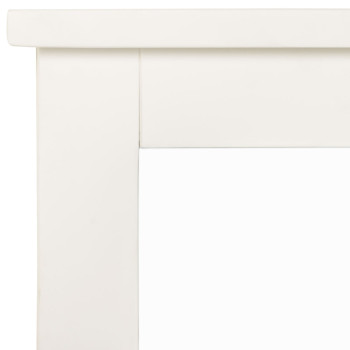 Miller 6 Piece Bedroom Set with 2 Drawers Queen Bed Frame and 7 Drawer Tallboy, White