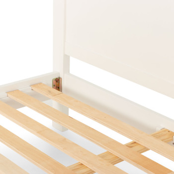 Miller 6 Piece Bedroom Set with 2 Drawers Queen Bed Frame and 7 Drawer Tallboy, White