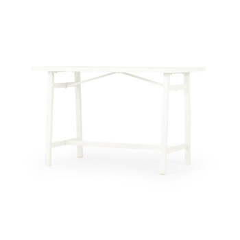 Pacific 5 Piece Outdoor Bar Set, White